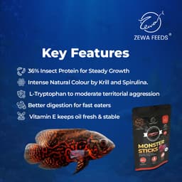 Zewa Feeds Monster Sticks A10 — product photo 3