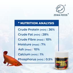 Zewa Feeds Dried BSF Larvae — product photo 8