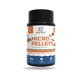 Zewa Feeds Micro Pellets M3 — front of pack, 45G pack
