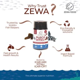 Zewa Feeds Pleco Bites P5 — 45G pack (4)