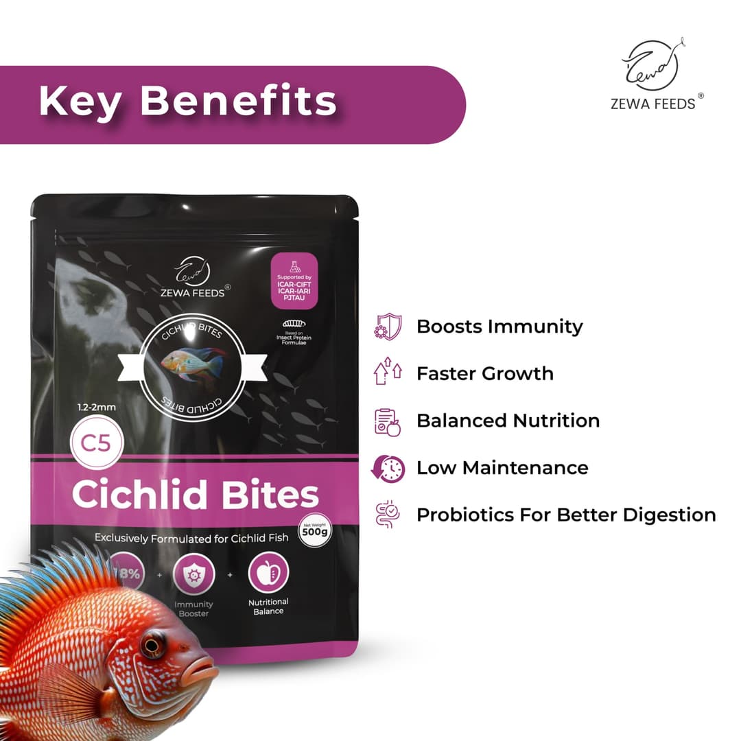 Zewa Feeds Cichlid Bites C5 4